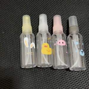 ขวดพลาสติกขวดเปล่าหัวสเปรย์ ขนาดปริมาณ 60ml สิ้นค้าพร้อมส่ง