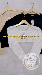 MIRANDA Manset Tangan Sambung / Manset Bolero Balero / Handsock Bahan Rayon Spandex - Art 300