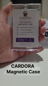 Cardora Premium One Touch Magnetic Case Magnetic Enclosure Magnetic Cover for TCG Pokemon MTG 35pt Cards