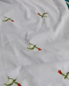 NEWW MUKENA BORDIR TABUR!! (COD) Mukena terusan polino motif seribu bunga widuri tabur bahan adem