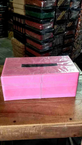 Kotak Tisu Unik dan Menarik: Box Tisu Vinil Warna Pink