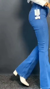 Cutbray Jeans Highwaist Loose Wanita Vol.2