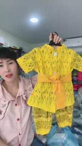 ชุดไทยเด็กผู้ชาย 📌 📌ใส่ลอยกระทง ใส่ทำบุญ มาใหม่😘