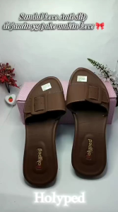 Sandal holyped model Gesper sandal wanita sandal kulit wanita sandal selop wanitasandal tanpa hak sandal hak datarsandal nonslip sandal flat sandal terbarusandal remaja sandal cantik sandal lucu sandal wanita terbaru 2025 sandal buat harian