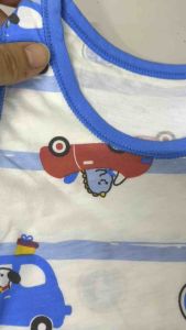 [LIL BUBBA] 3PCS KIDS BAMBOO COTTON SINGLET LOUNGEWEAR CHILDREN HOMEWEAR