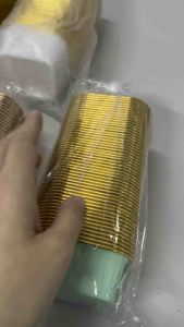 [LIL BAKER] 50PCS BAKING CUP SQUARE CUPCAKE BUTTER POUND CAKE BROWNIES CHEESECAKE