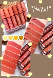[Dapatkan 6 Pcs] Best Seller Kissbeauty Velvet Matte Lipcream