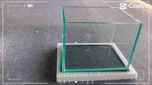 Hố Cá Mini Hồ Cá Để Bàn Làm Theo Yêu Cầu (D20xR20xC15)cm kính 5mm+ tặng kèm miếng lót đáy hồ