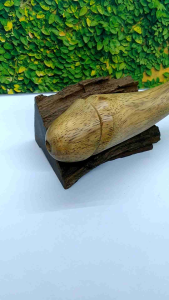 Once pipa cangklong kayu Bidara model unik 15cm C238