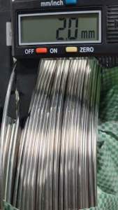 ลวดสปริงแสตนเลสเกรด316ไม่เป็นสนิมขาย1.6mm2mm3mmชุดละ10เมตร