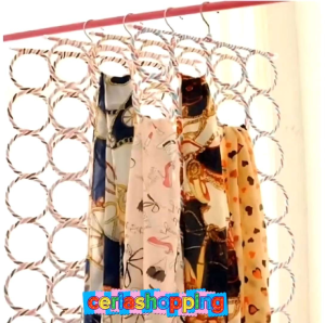 rak gantung jilbab / hanger syal hanger belt 28