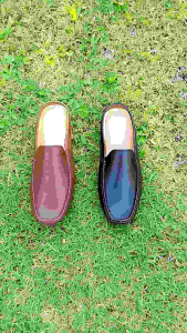 Sportshoes2020 รองเท้าหนังPUสไตล์เปิดส้นผู้ชาย#40-45size#ไม่เหมาะกับคนเท้าอูม/บาน