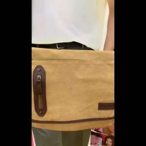 TAS SELEMPANG KULIAH BAHAN KANVAS / TAS SELEMPANG KERJA PRIA BAHAN KANVAS BESAR