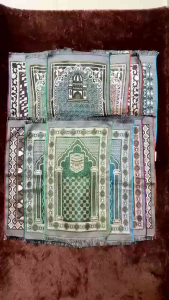 Sajadah Al - Bahar 35 x 60 cm Turki Travel  Murah Alaydrus Lipat  Souvernir Haji  Umroh