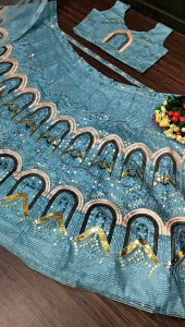 [PRE-ORDER] Semistitched  Lengha ( Delivery 15 Days )