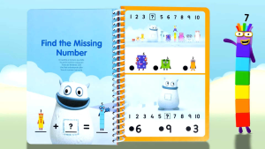 Educational Insights Hot Dots Numberblocks Workbook Numbers 1-10 with Interactive Pen 75+ Activities for Kids 4+