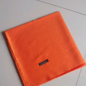 Jilbab Segi4 Warna Orange & Jilbab Hari Santri