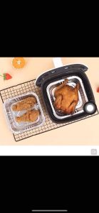 空气炸锅烤jylbp专用锡纸盘铝箔用碗 纸一次性家锡纸碗食物锡纸盒
