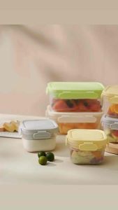 Hecca DOLA Kotak Kontainer Makanan Kulkas / Food Storage Box Penyimpanan / Refrigerator Storage Box