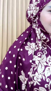 MUKENA DEWASA MOTIF BATIK JUMBO MUKENA TRAVELING FREE TAS JINJING