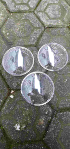 Kaca Lampu Depan Jute Pesek DOT SAE Cekung Ukuran 5.7 Inc