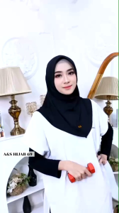 Krudung Olahraga Hijab Sport: Bergo Instan Premium