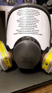 [ tặng 20 bông ] Mặt nạ phòng độc 3M 6800 bộ đầy đủ chi tiết kết hợp phin lọc 600160036006