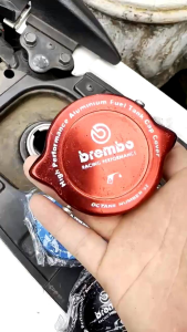 Cover Cup Tutup Tangki Bensin Motor Bebek Matic Br*mbo Universal