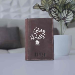 Reven Leather Jakarta - Glorry Wallet Dompet Kulit Premium Pria Fashionable Dompet Cowo Tahan Air Tahan Api Simple Trendy