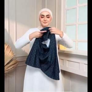 TUDUNG TWIST INSTANT RAICYAH PRINTED PREMIUM SOFT MOSSCREPE IRONLESS HIJAB SARUNG