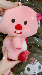 Balo Hình Thú Nhồi Bông Loopy Hải Ly Màu Hồng Siêu Dễ Thương Lovely Thời Trang