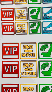 สติ๊กเกอร์ vip สะท้อนแสง สติ๊กเกอร์ติดกระจก สวยๆ