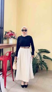 HAURA SKIRT // ROK CARGO // ROK CARGO KNIT // REAL CARGO GEMBOL