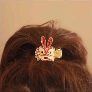 [SHIPS FROM MALAYSIA](Z199)ZAYA Premium Quality Lion Dance Pony Tail Hair Clip/ China Costume Fashion Hair Accessories