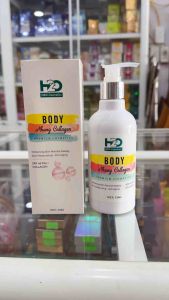 Kem Body Nhung Collagen H20 Cosmetics 330g Dưỡng Trắng Da Toàn Thân H2O