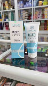 Kem Body Hàn Quốc HASAKI 200ml Dưỡng Trắng Da Toàn thân Ginseng - B5 -Collagen - Skin Whitening