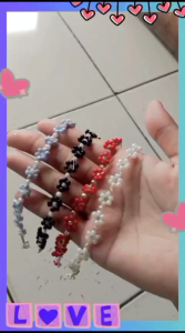 Gelang Manik Bunga Daisy | Beads Bracelet Daisy | Beads Korean