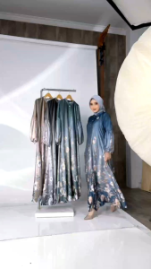 GWEZA DRESS BY Nadheera Luxury gamis dress muslim silkania premium