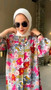 gamis rayon busui friendly terbaru bahan rayon diamond terbaru elegan simple murah kwalitas origin