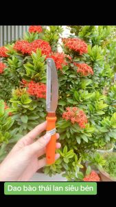 Dao bào hai lưỡi Thái dao gọt hai lưỡi chính hãng Thái Lan Cán Vàng - 22cm - gia dụng Nari