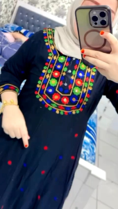 Dress Hindi bordir dada A
