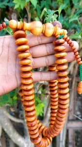 Tasbih kayu gaharu agatis jumbo