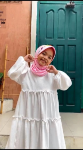 Hijab anak segitiga instan ped 3-7 tahun