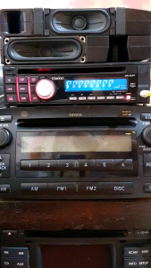 Đầu CLARION /AUX/ CD/MP3/ AUX 2 MẶT SAU. LẮP CHUNG CHO CÁC LOẠI XE.