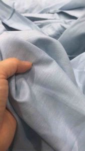 Vải Linen màu xanh da trời dày vừa (khổ 1m5)may đầm váy áo sơ mi áo kiểu thời trang