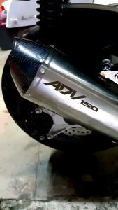 Knalpot ADV Costem Honda ADV 150 Saura Bass Padet Inlet 50mm