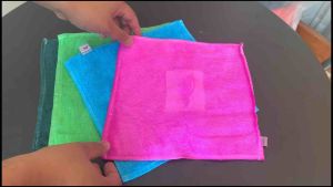 12 pcs lebih murah sapu tangan handuk kecil untuk wajah (cuma ready warna coklat)