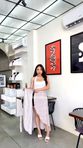 Liona Sarung Wrap Skirt / Rok Wanita / Rok Lilit / Rok Panjang