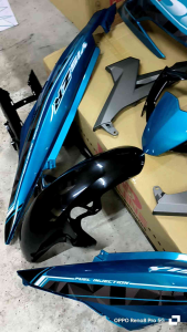 Coverset Y15 zr V2 2019 CM6 HIJAU Green Cyan siap tampal
