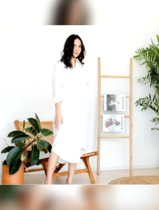 MUAT BB 80KG LONG TUNIK JUMBO CRINGKLE AIRFLOW KEMEJA TUNIK LENGAN PANJANG